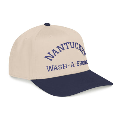 Nantucket Wash-A-Shore Embroidered Baseball Cap