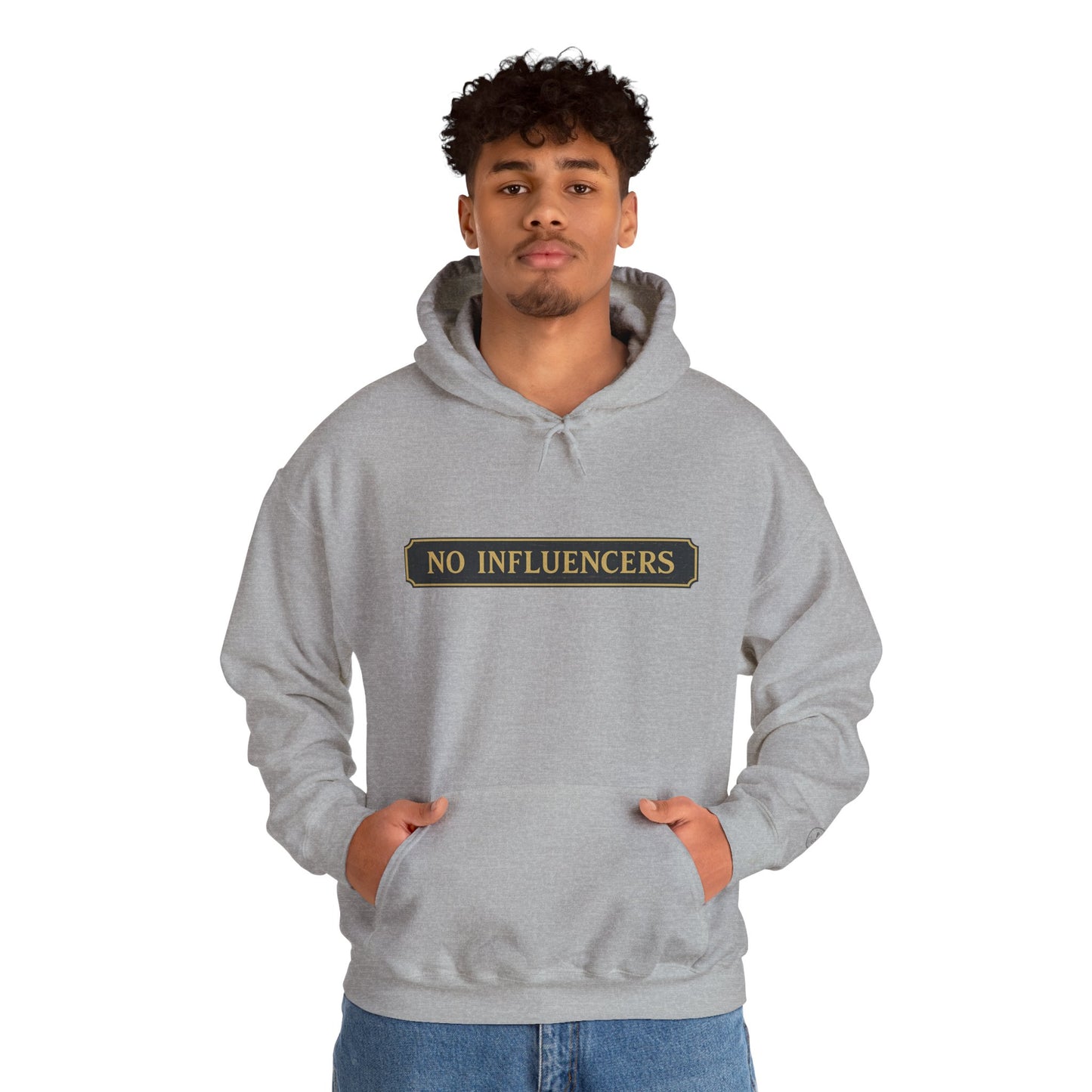 "NO INFLUENCERS QUARTERBOARD" Hoodie