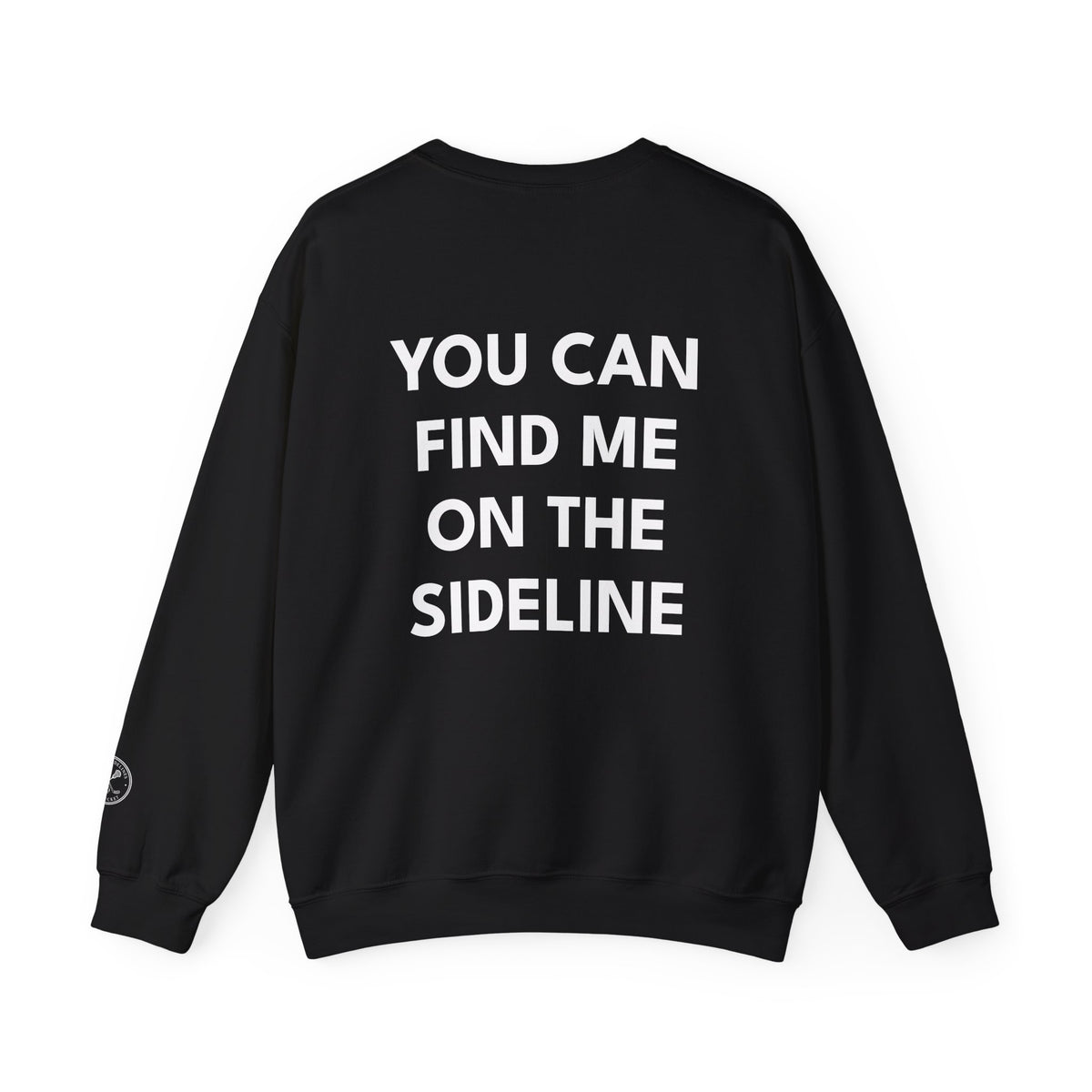 Soccer Mom Crewneck Sweatshirt — "You Can Find Me on the Sideline"