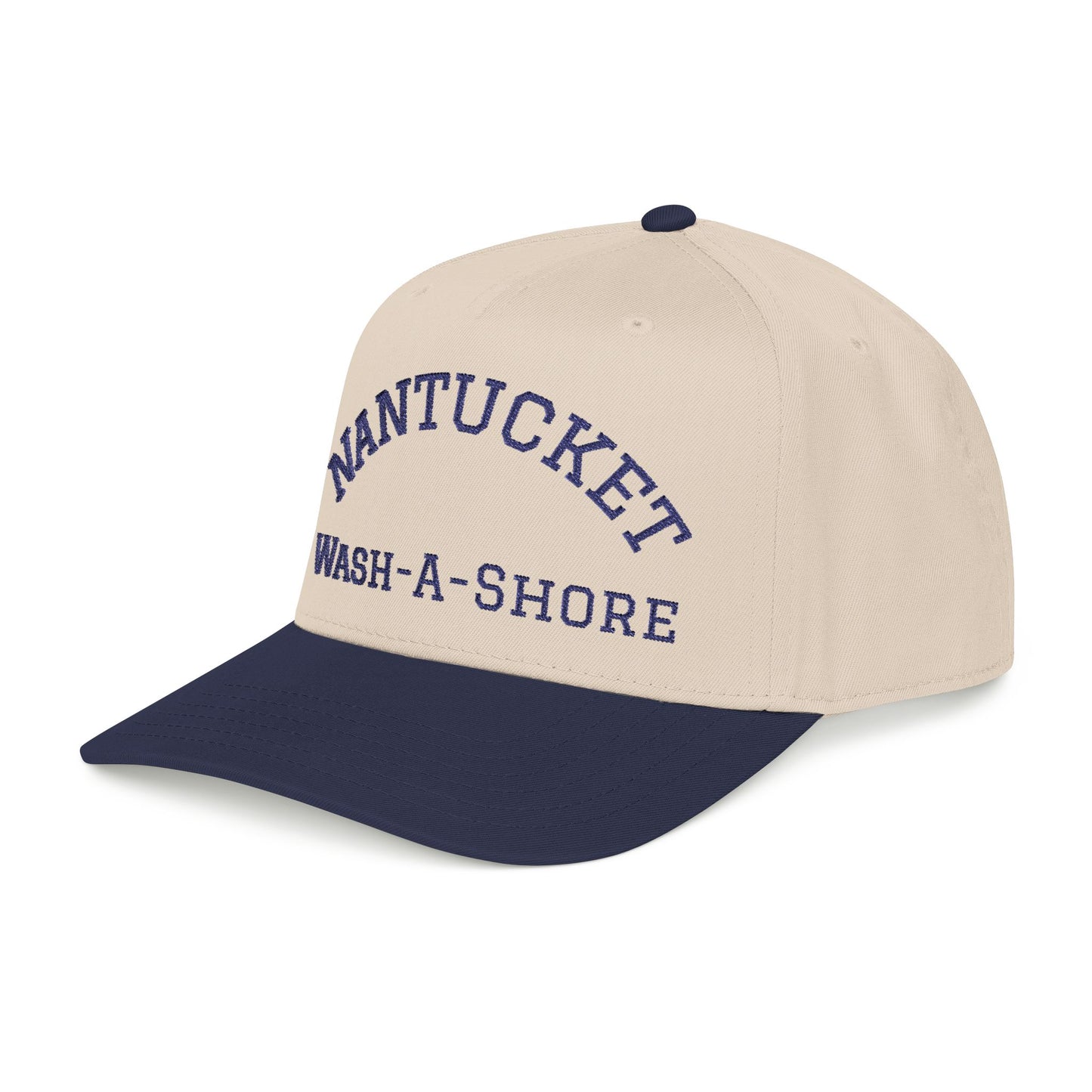 Nantucket Wash-A-Shore Embroidered Baseball Cap