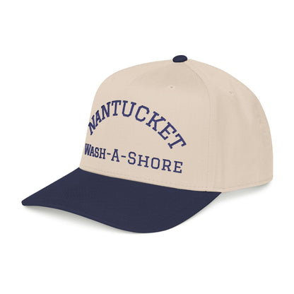 Nantucket Wash-A-Shore Embroidered Baseball Cap