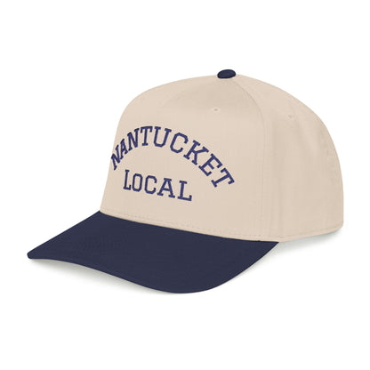 Nantucket Local Baseball Cap — 'Salty Sideline' Embroidered Hat
