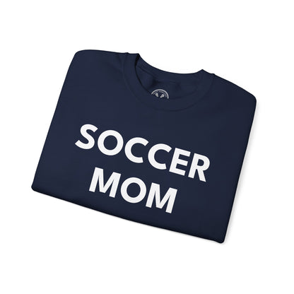 Soccer Mom Crewneck Sweatshirt — "You Can Find Me on the Sideline"