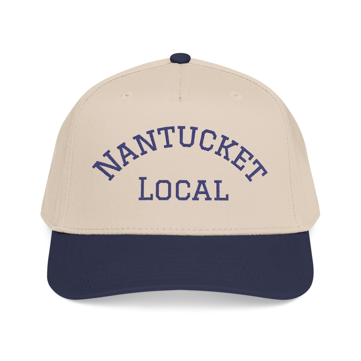 Nantucket Local Baseball Cap — 'Salty Sideline' Embroidered Hat