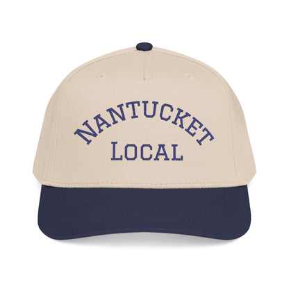 Nantucket Local Baseball Cap — 'Salty Sideline' Embroidered Hat