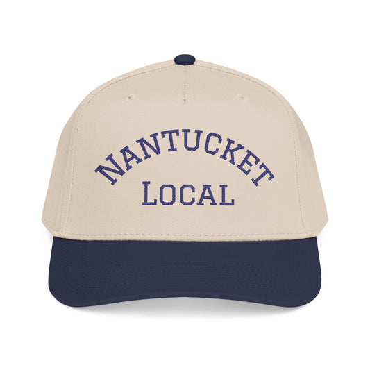 Nantucket Local Baseball Cap — 'Salty Sideline' Embroidered Hat
